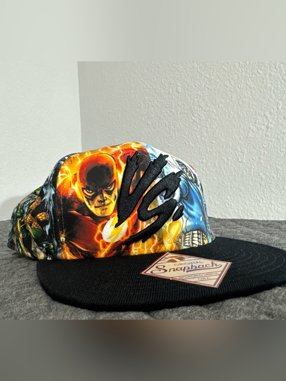 DC the flash vs captain cold SnapBack men’s cap hat
